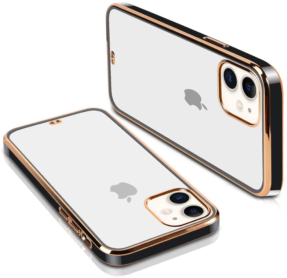 Gold Electroplated Transparent Premium Cover iPhone cover – JustAndBest India