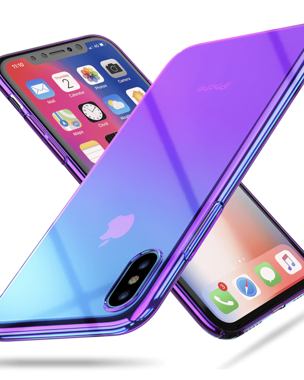 Gradient Colour Ultra Thin iPhone X /XR Case
