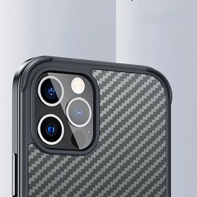 Metallic Edges Premium Shockproof Transparent Case iPhone cover – JustAndBest India