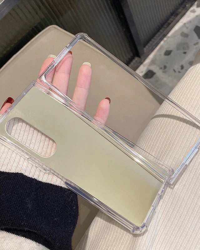 Mirror Shockproof Cover Z fold 3 cover