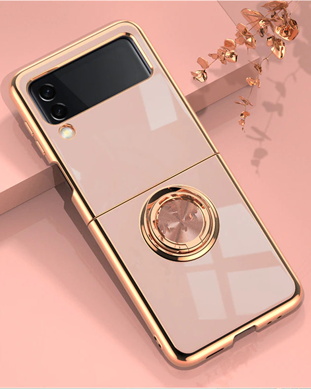 Gold Electroplated Ring Holder Luxury Cover