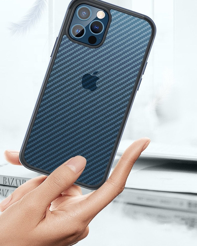 Black Metallic iphone 12 cover