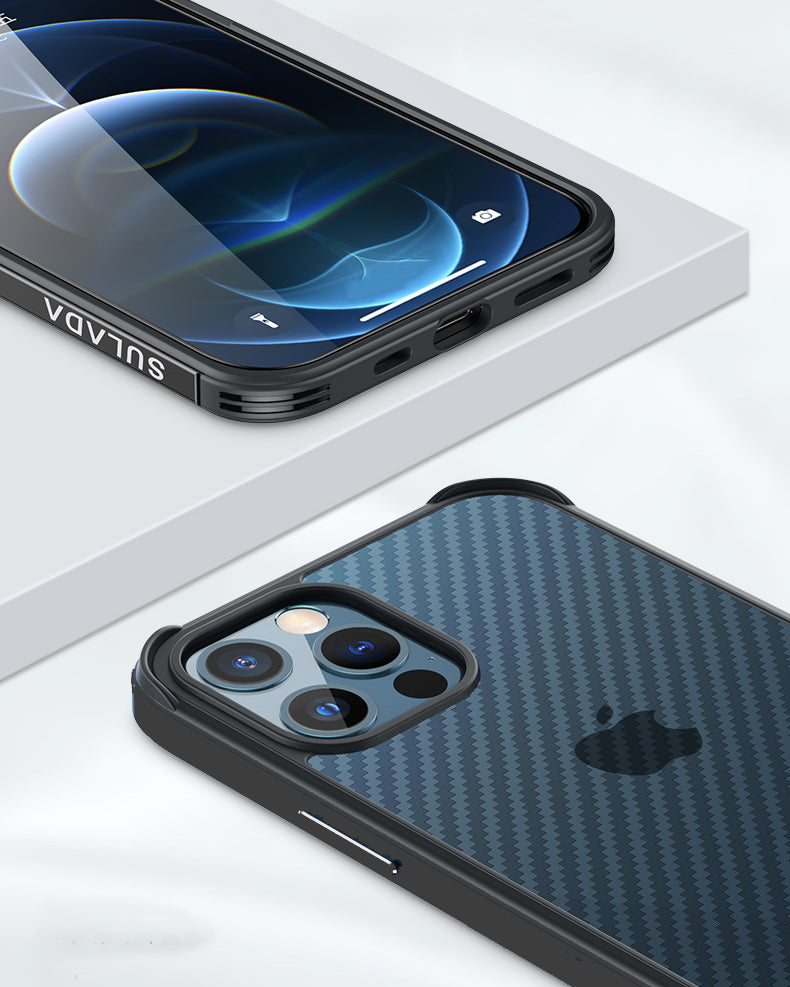 black Shockproof iphone cover