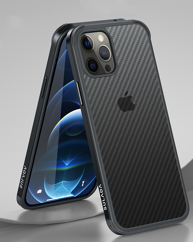 Metallic cover for iphone 12