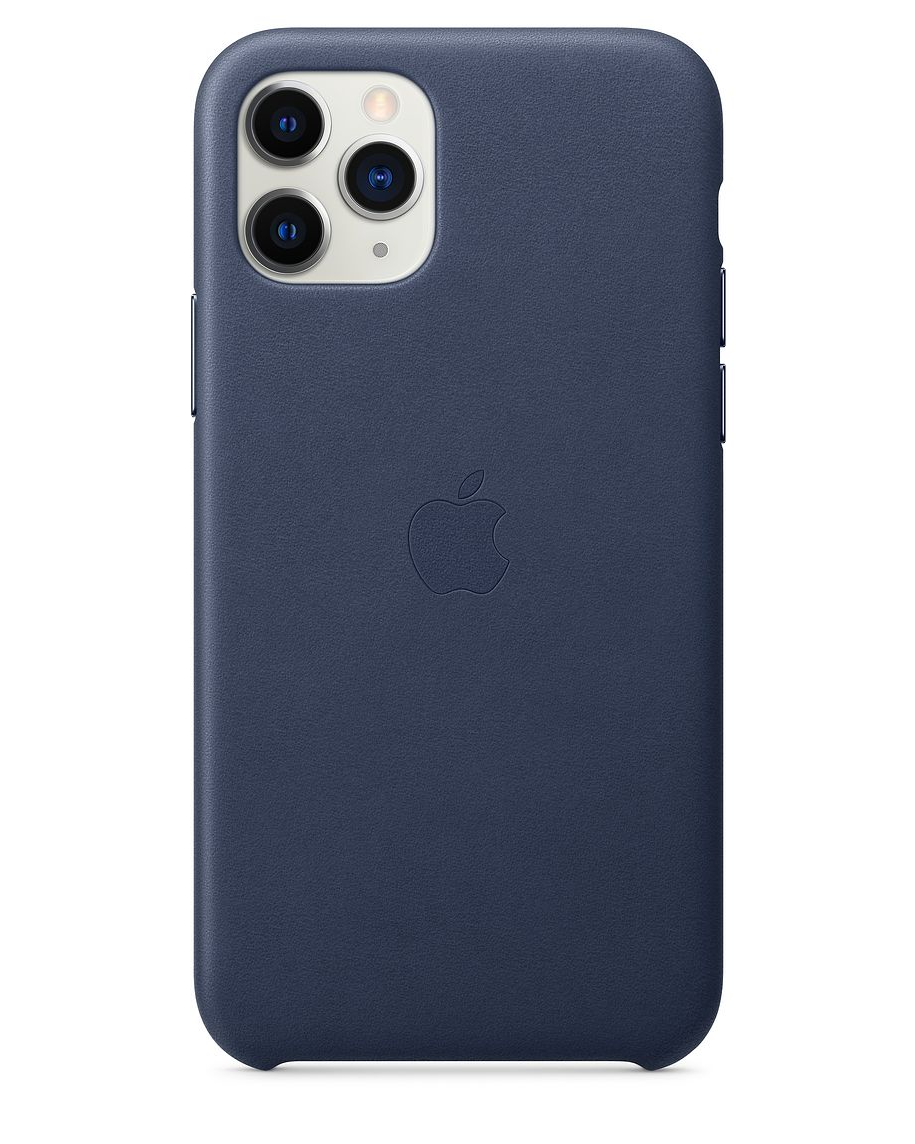 Premium Leather Cover - Midnight Blue for iphone