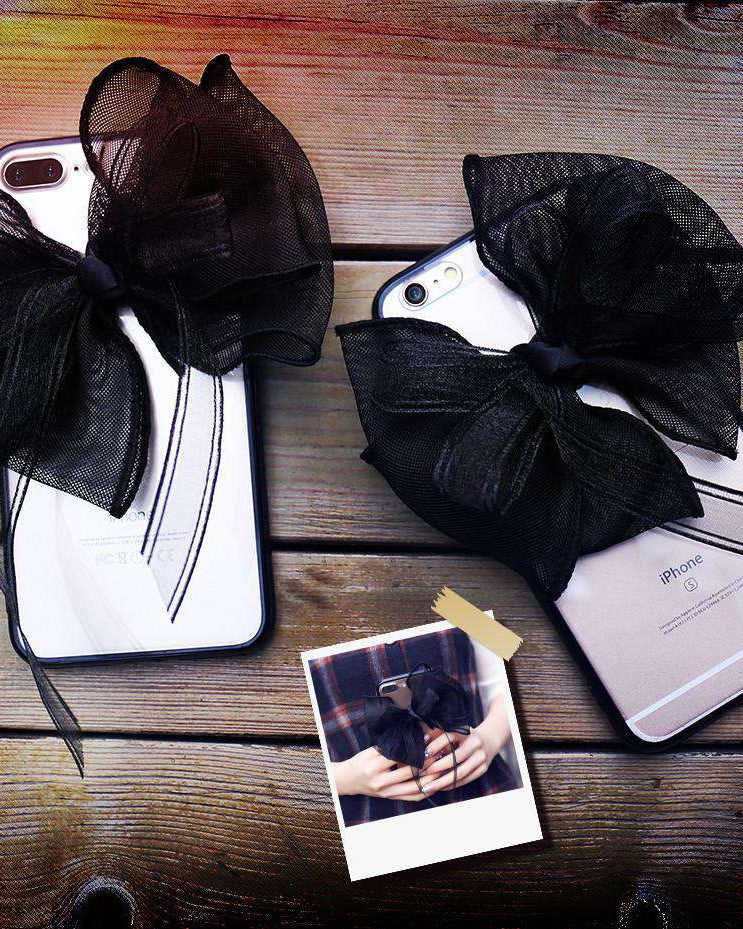 Lace Black Luxury Case for iphone for girls