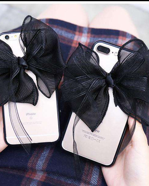 Luxury black lace Case for iphone