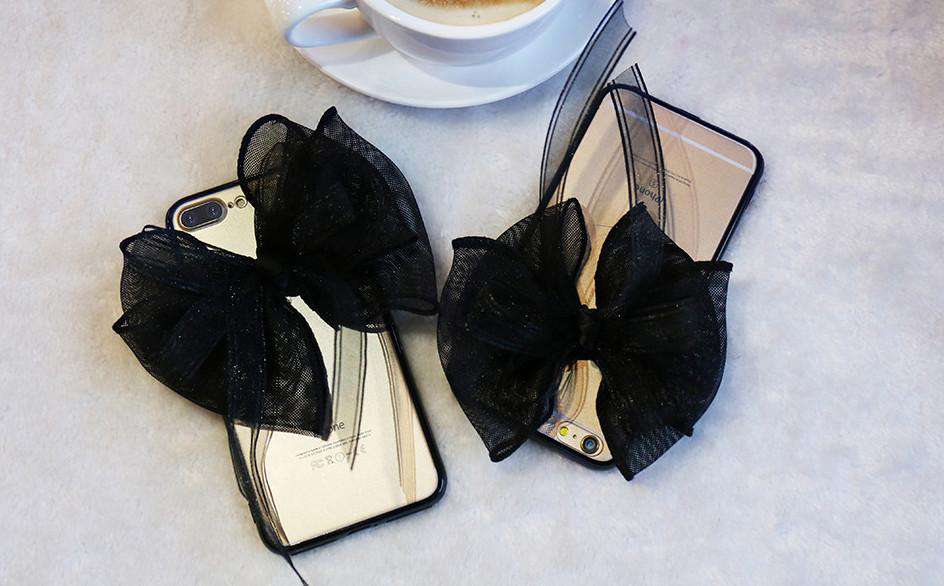Lace Bowknot Luxury Case (Limited Edition) iPhone cover – JustAndBest India