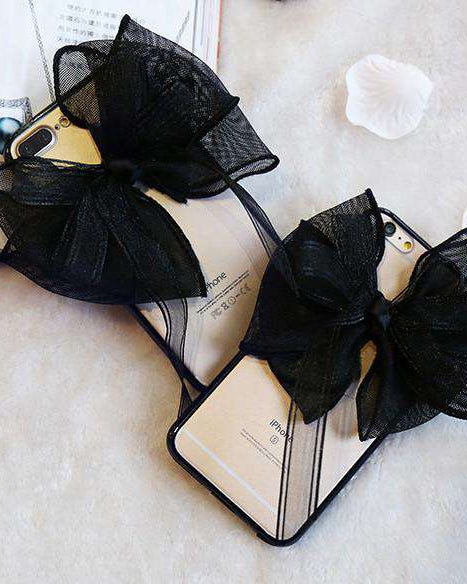 Lace Bowknot Luxury iPhone SE 2020 Case