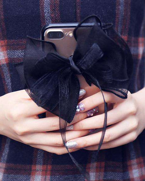 Lace Bowknot Luxury iPhone SE 2020 Case