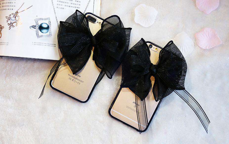 Lace Bowknot Luxury Case (Limited Edition) iPhone cover – JustAndBest India