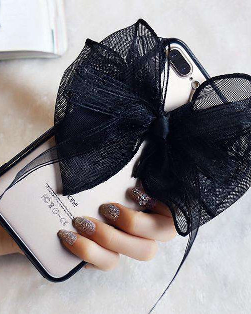 Lace Bowknot Luxury iPhone SE 2020 Case
