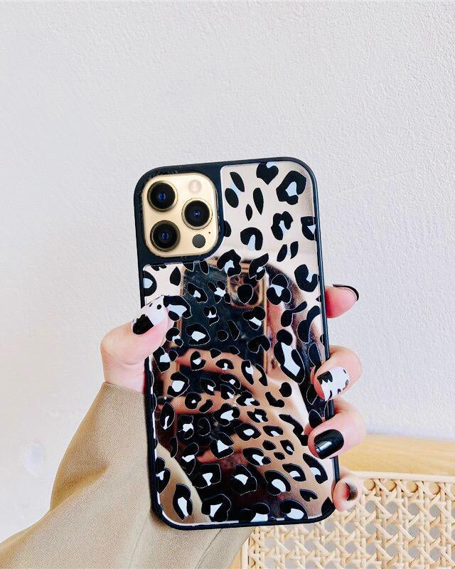Leopard Print Shiny Luxury Case iPhone cover – JustAndBest India