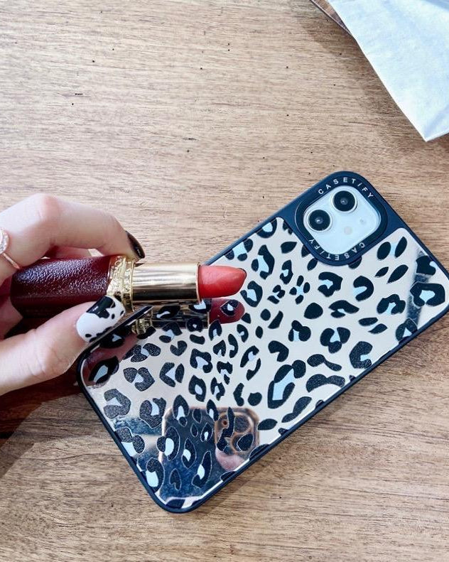 Leopard Print Shiny Luxury Case iPhone cover – JustAndBest India