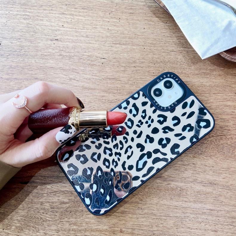 Leopard Print Shiny Luxury Case iPhone cover – JustAndBest India