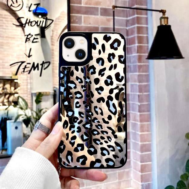 Leopard Print Shiny Luxury Case iPhone cover – JustAndBest India