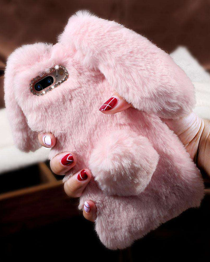 Rabbit Fur Case in India