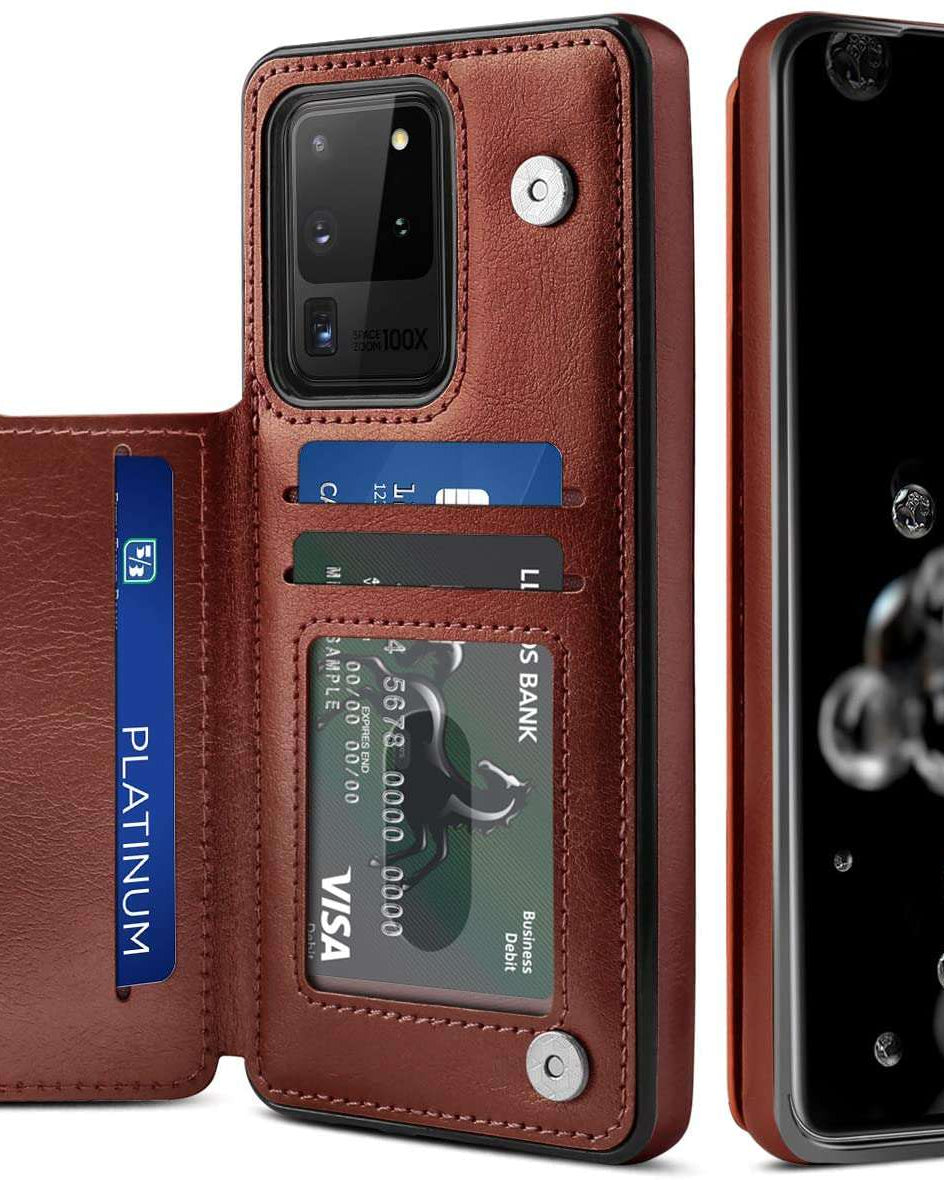 Leather Samsung S20 Ultra Cover