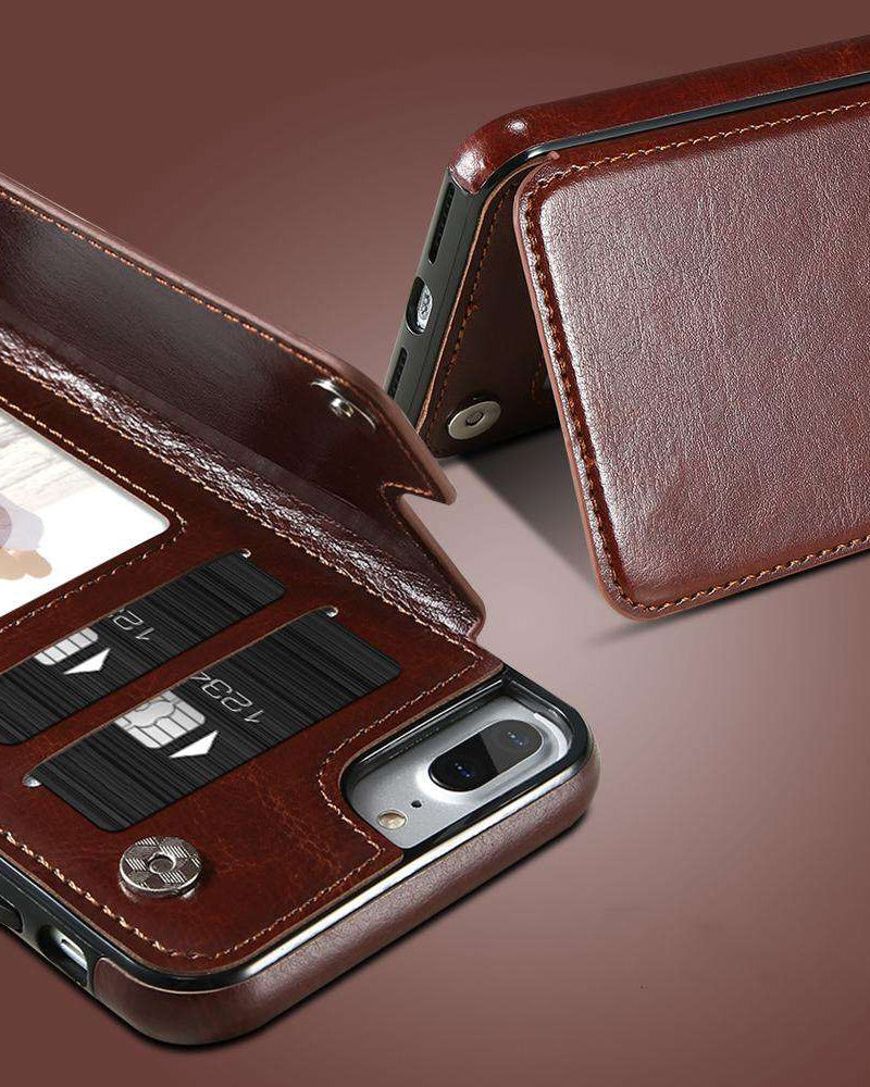 Luxury Wallet Style iphone 7 Case