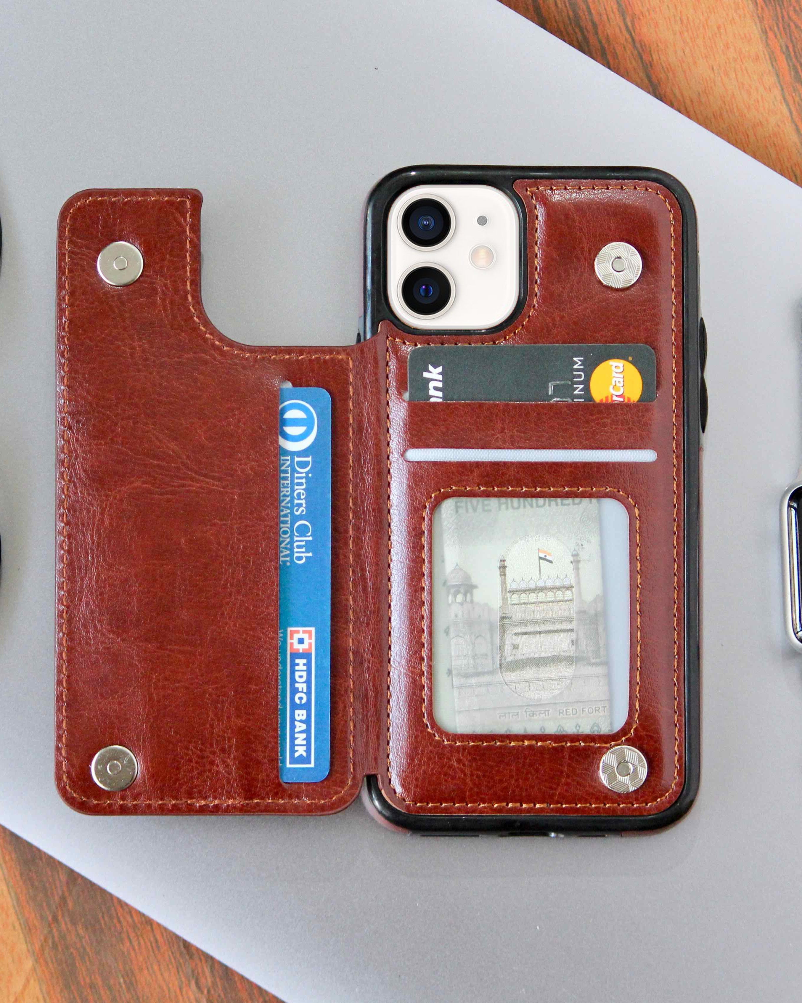 Leather Cover for iPhone 11
