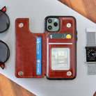 Luxury Wallet Style Premium Leather Cover for iPhone 11