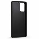 Jet Black Croco Pattern Leather Samsung note 20 ultra Case