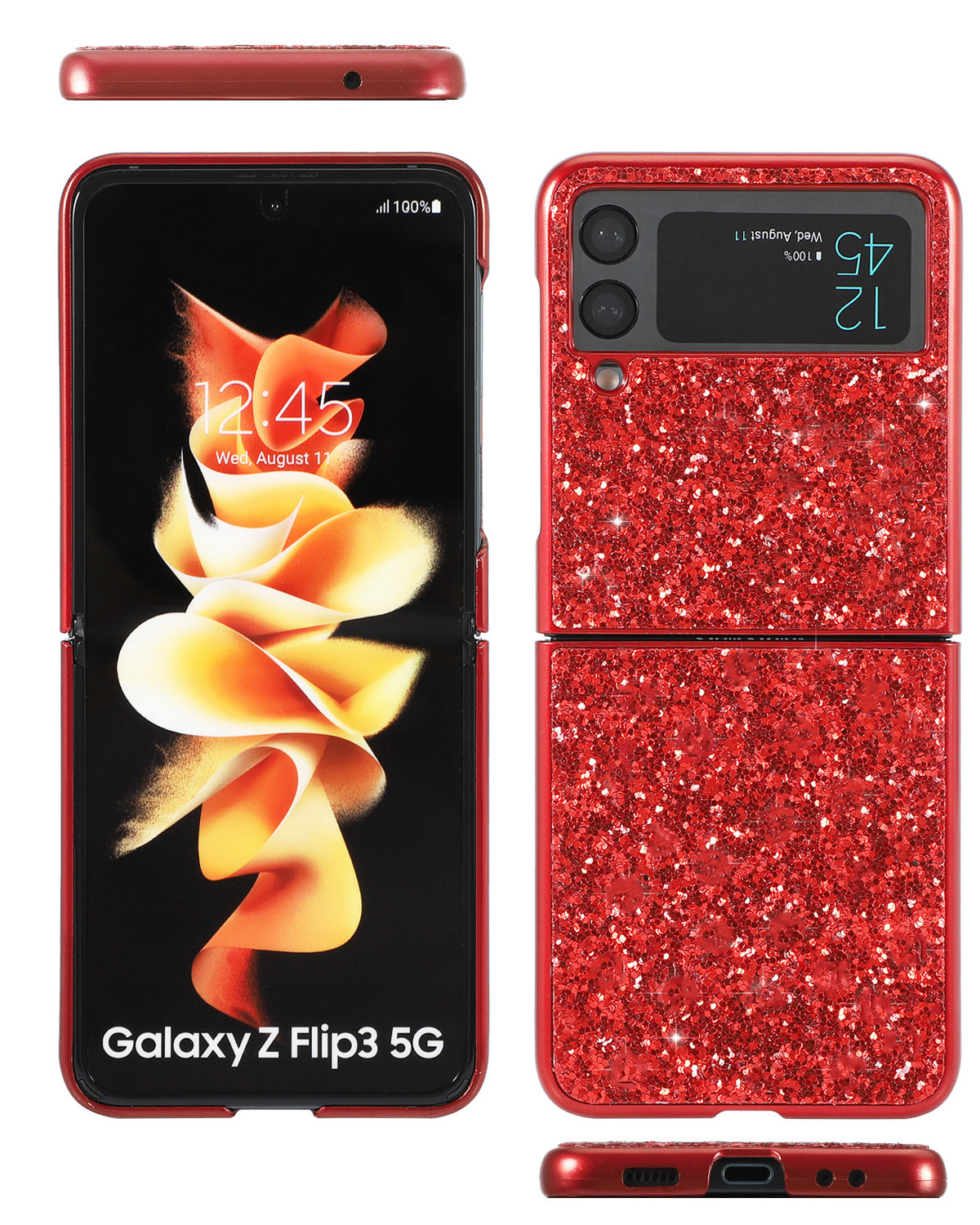 Bling Glitter Cover for Samsung Z Flip 4