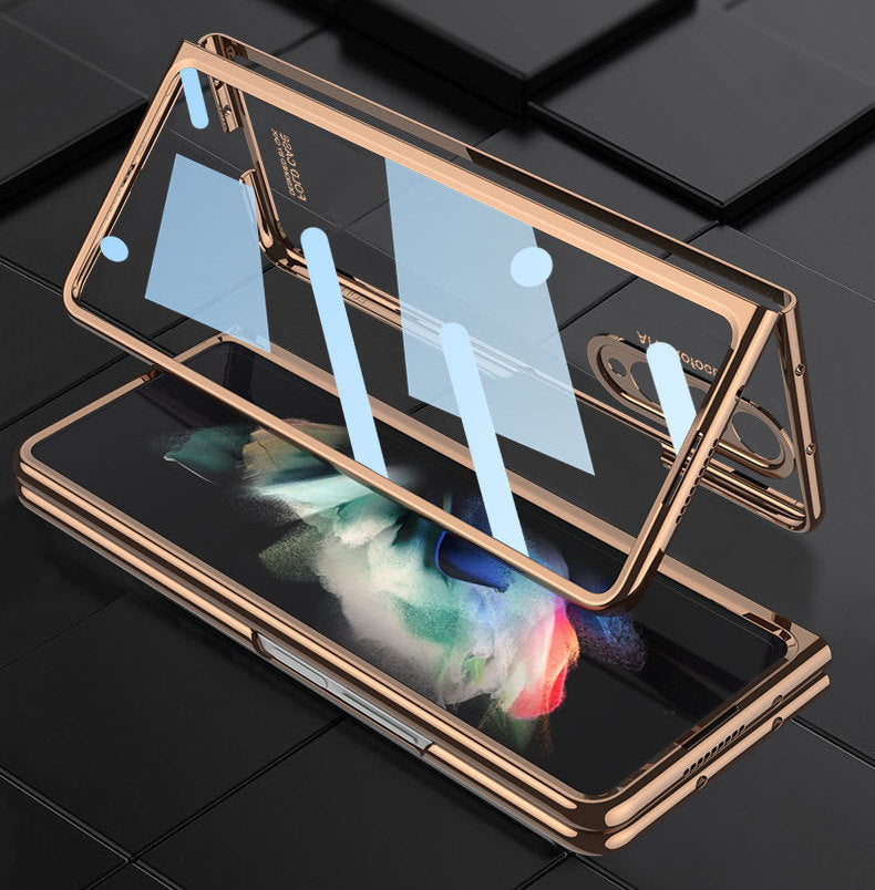 Gold Electroplated Cover z fold