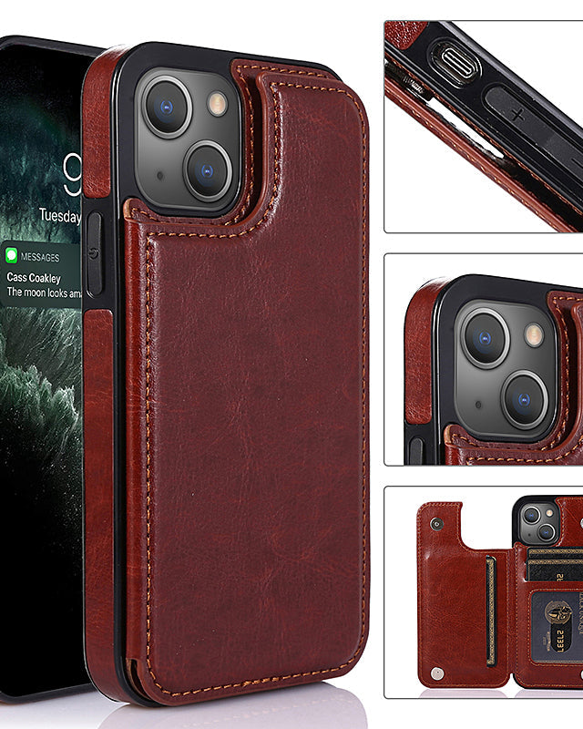 Luxury Wallet Case for iPhone 14