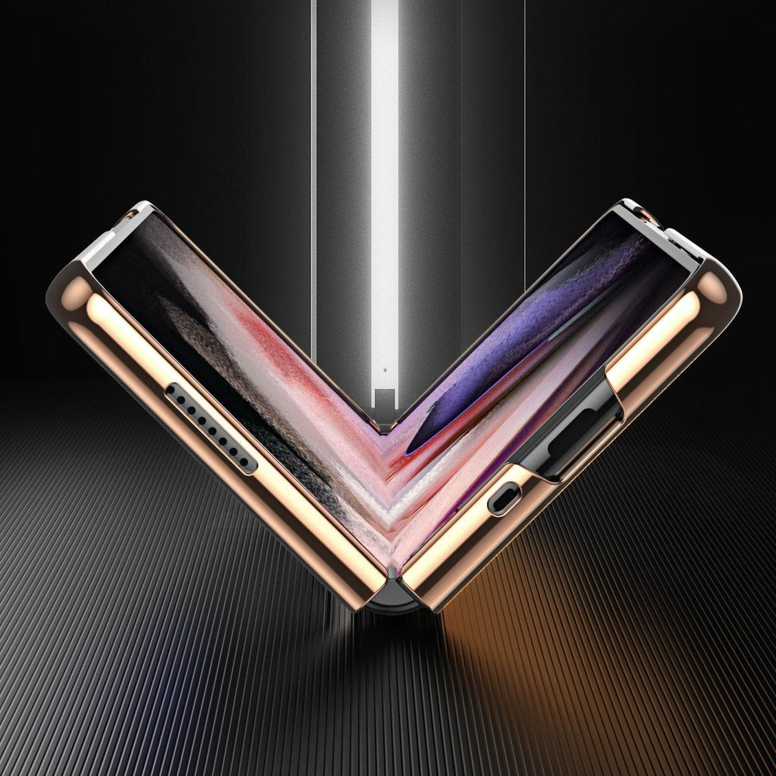 Galaxy Z Fold3 Leather Cover