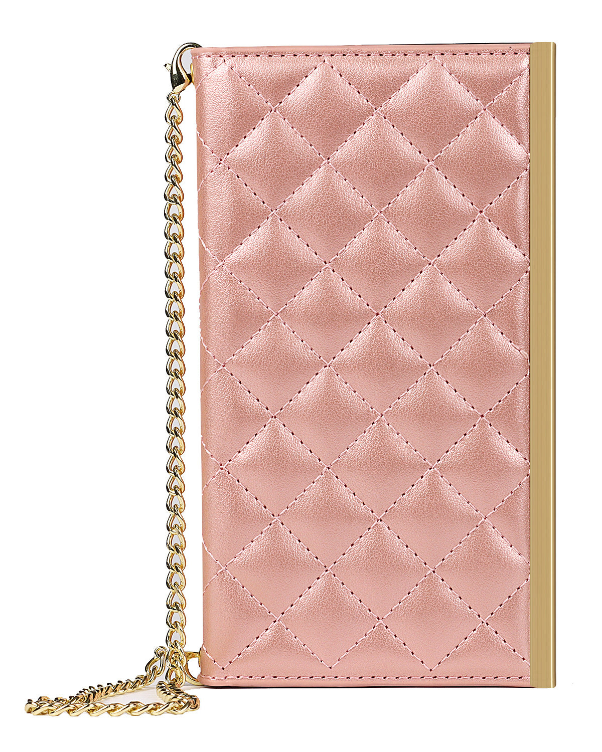 rose gold leather case