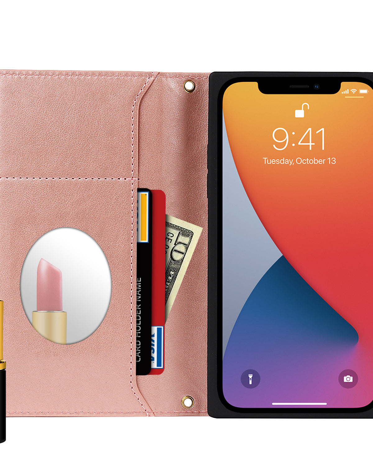 Leather Flip Case for iphone 13