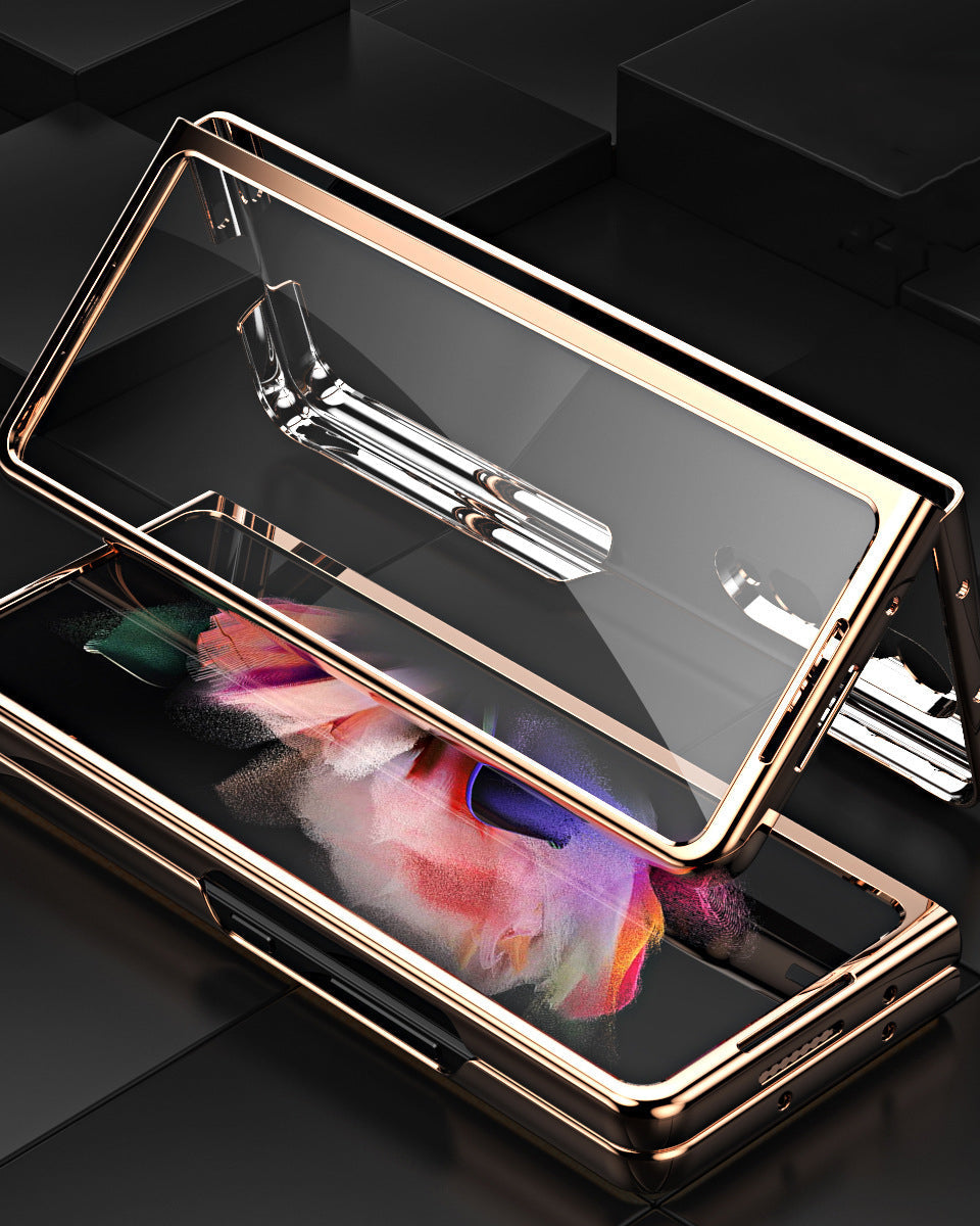 Leather Cover For Galaxy Z Fold 3