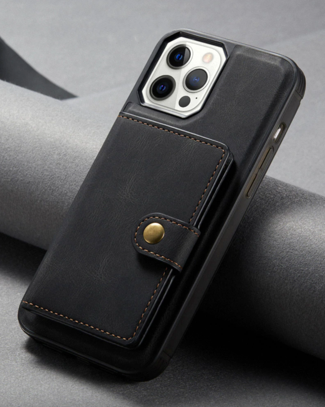 Premium Detachable Magnetic Wallet Style Leather Case