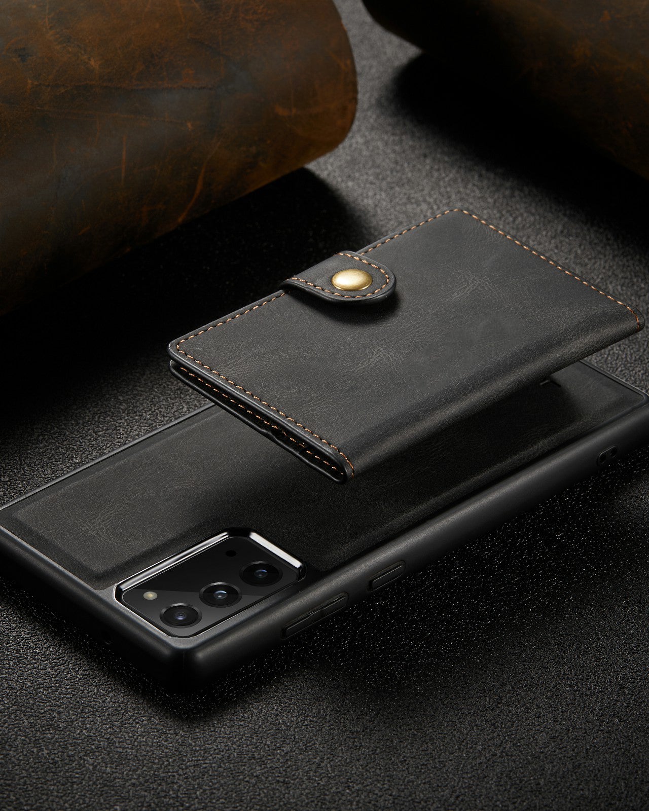 Premium Detachable Magnetic Wallet Style Leather Samsung note 20 ultra Case