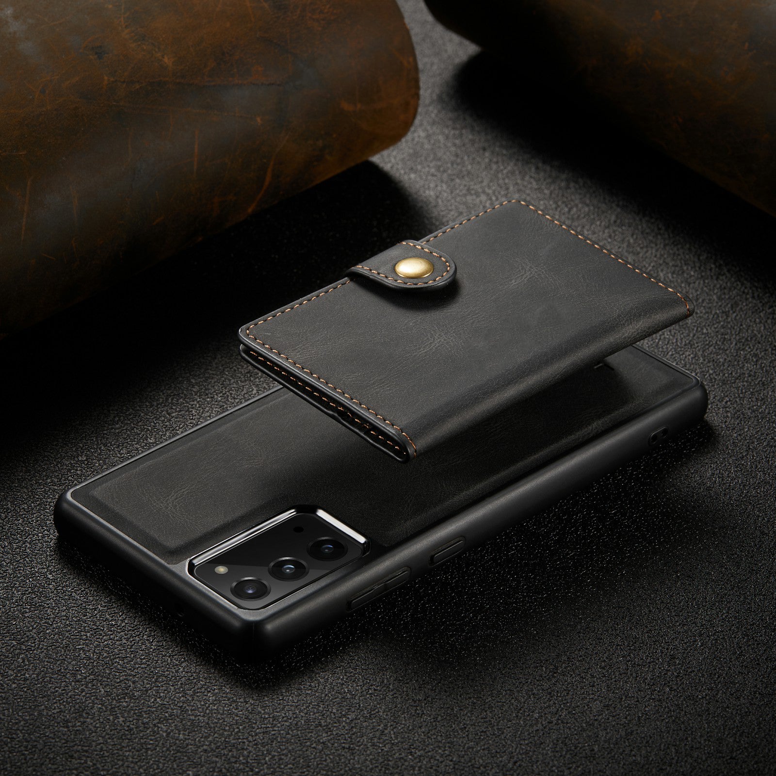 Premium Detachable Magnetic Wallet Style Leather Case iPhone cover – JustAndBest India