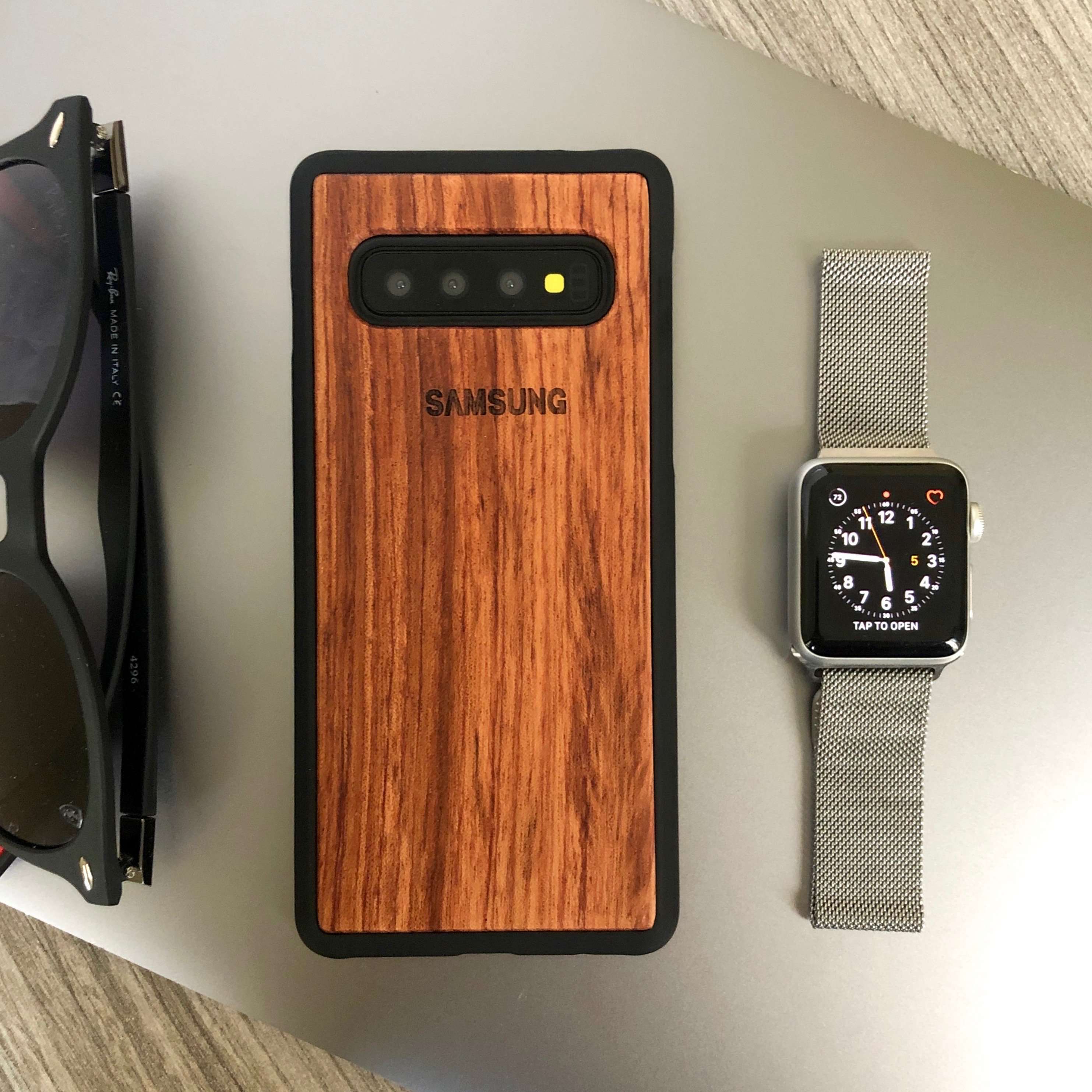 Real Natural Walnut Wood Premium Case iPhone cover – JustAndBest India
