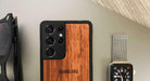 Real Natural Wood case for Samsung S21