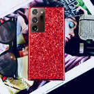 Red Glitter Bling Sequin Cover for Samsung Note 20
