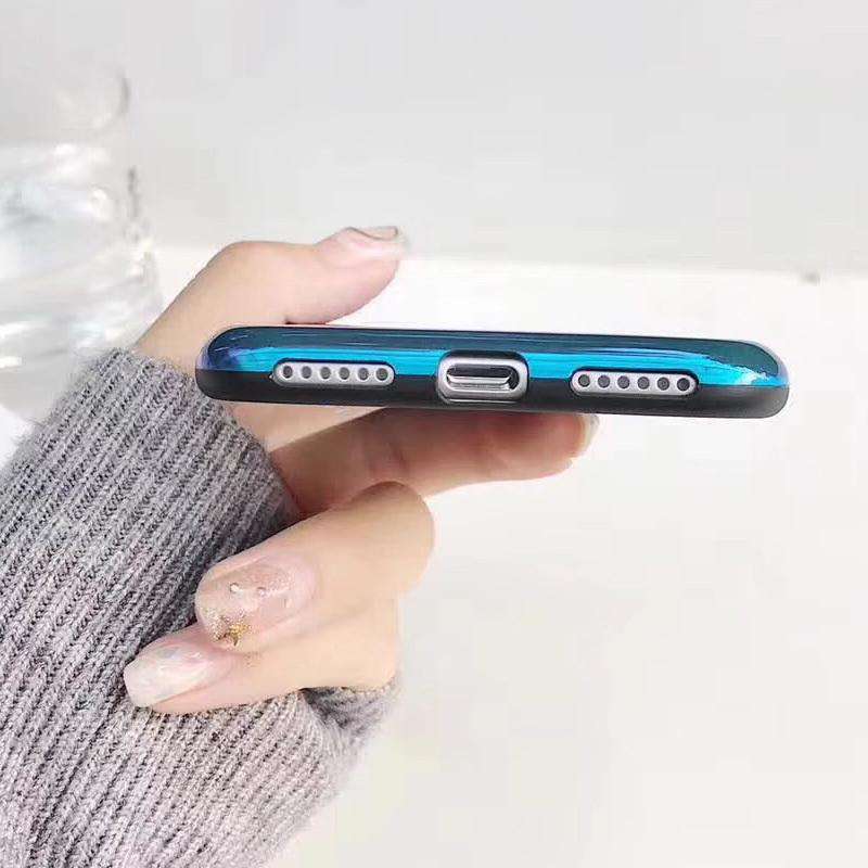 Red Heart Aurora Blue Light Ray Case iPhone cover – JustAndBest India