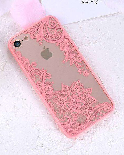 Floral Lace iPhone SE 2020 Case