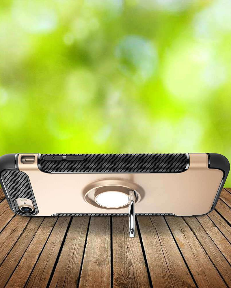 golden ring holder iphone case