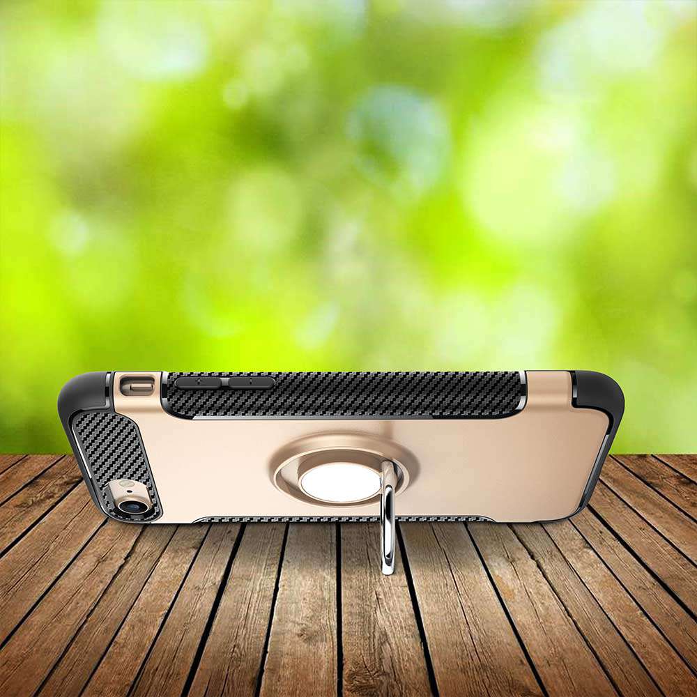 golden ring holder iphone case