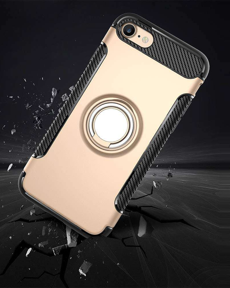 Ring Holder Car Stand Shockproof Hybrid iPhone SE 2020 Case