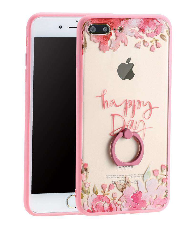 Ring Holder Happy Day iPhone SE 2020 Case