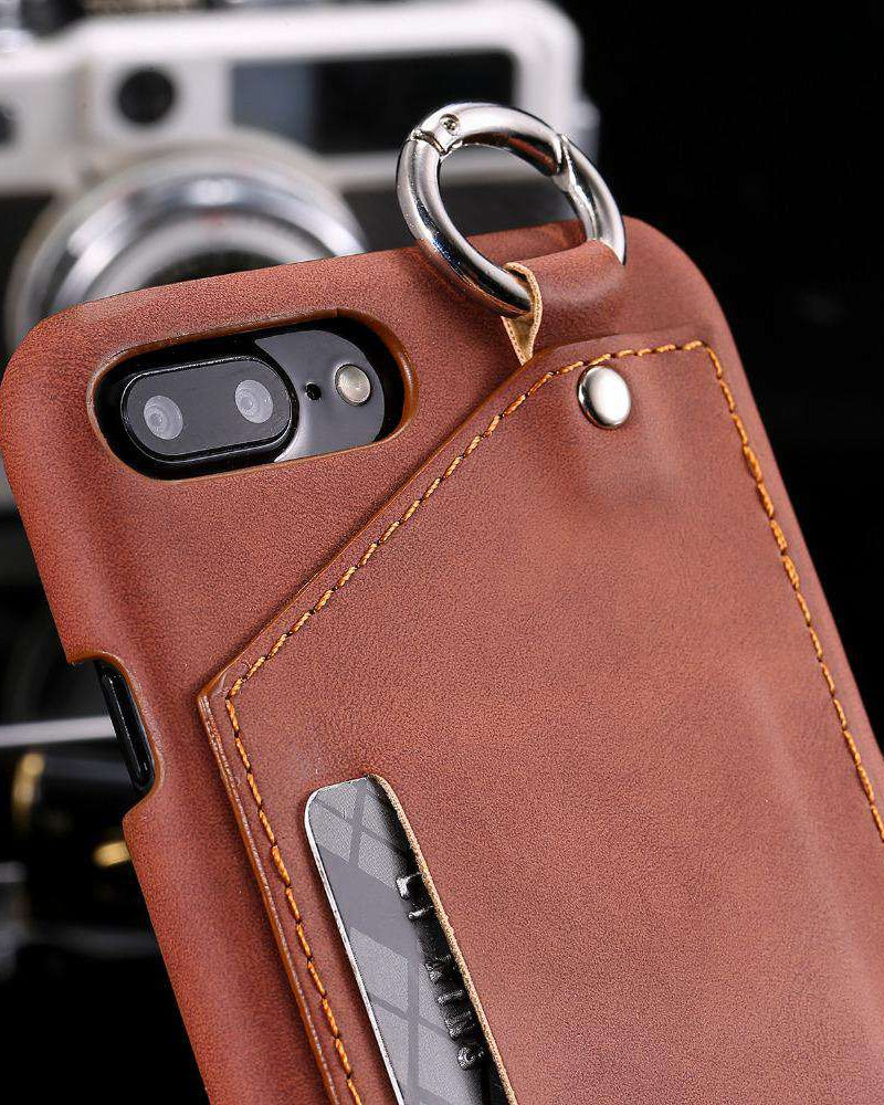 Matte Leather Case for iphone