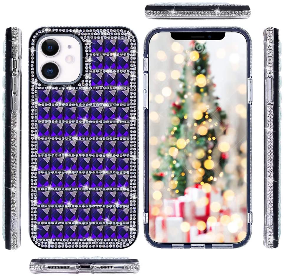 Royal Diamond Rhinestones Luxury Cover iPhone cover – JustAndBest India