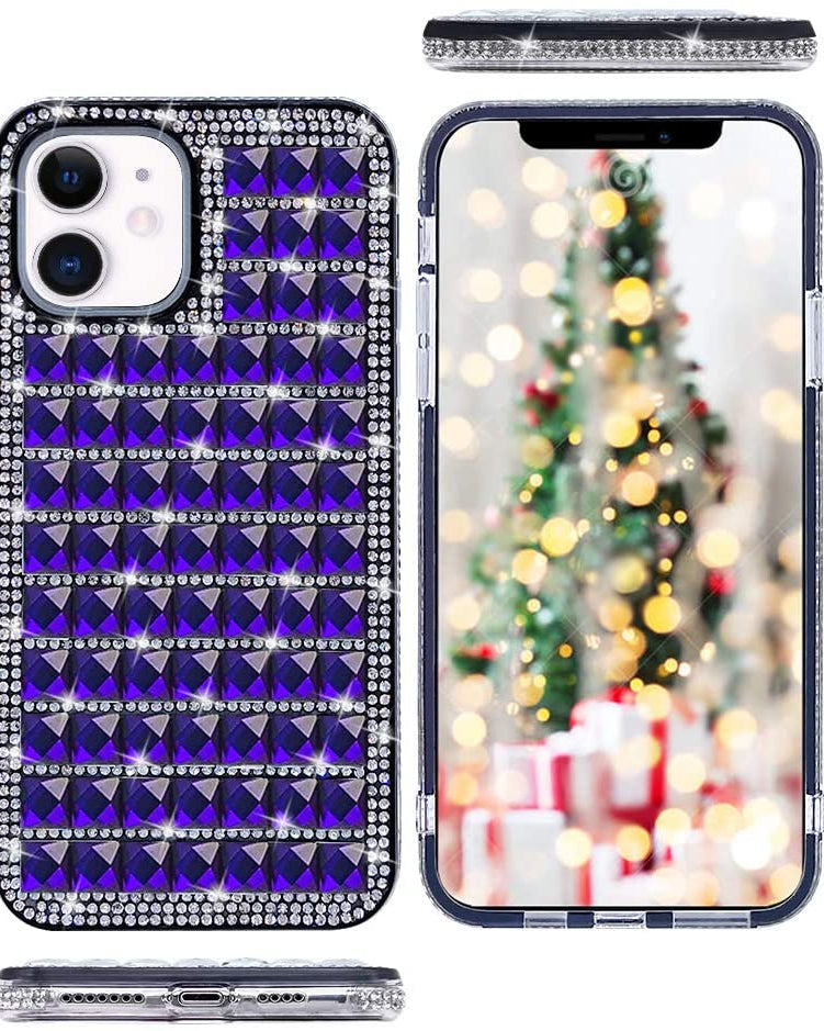 Royal Diamond Rhinestones Luxury Cover iPhone cover – JustAndBest India