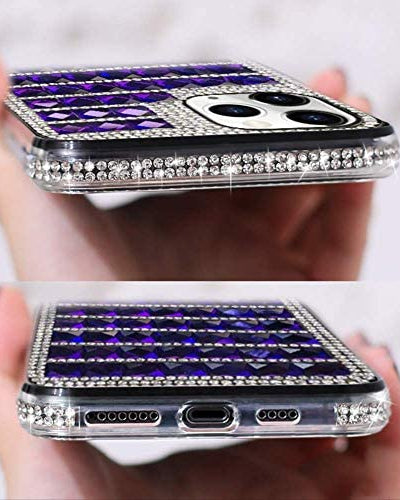 Royal Diamond Rhinestones Luxury Cover iPhone cover – JustAndBest India