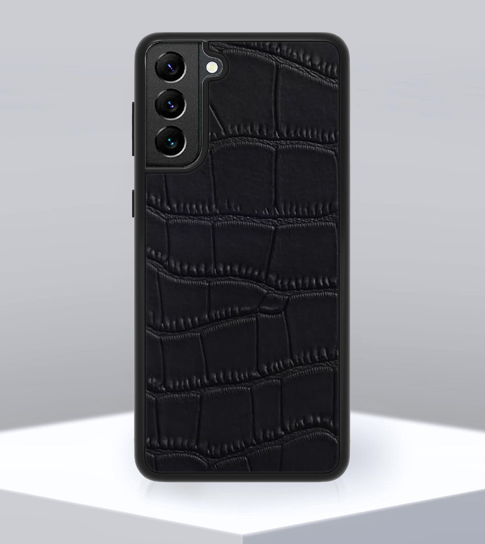 Croco Pattern Leather Luxury Cover iPhone cover – JustAndBest India
